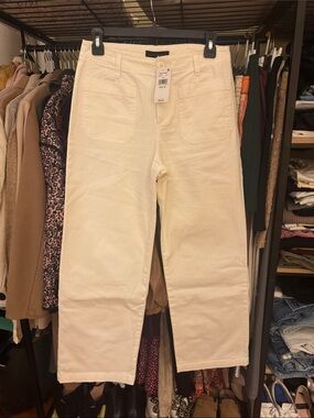 Sanctuary Cream Straight-Leg pant
